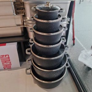 Premium Non-Stick Granite Cookware Set