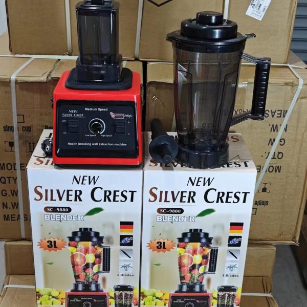 4.0L Silver Crest Heavy-Duty Blender