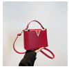 Simple V-Shaped Decorative Handbag
