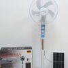 Solar Rechargeable Standing Fan – 16 Inch