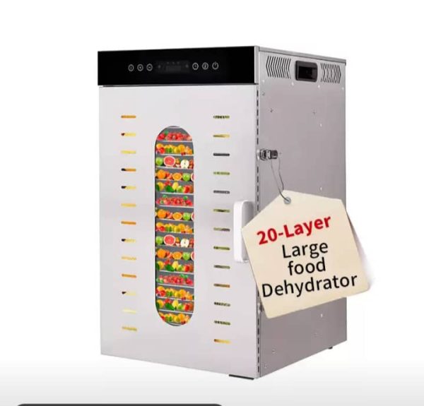 20-Layer Large Capacity Food Dehydrator