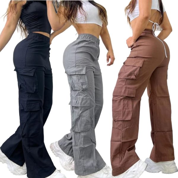 Women’s High-Waist Cargo Pants