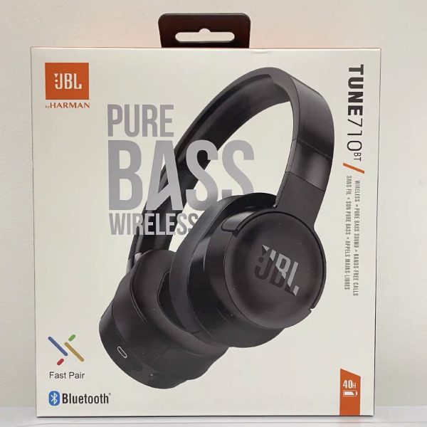 JBL Tune 710BT Wireless Headphones – Pure Bass Sound